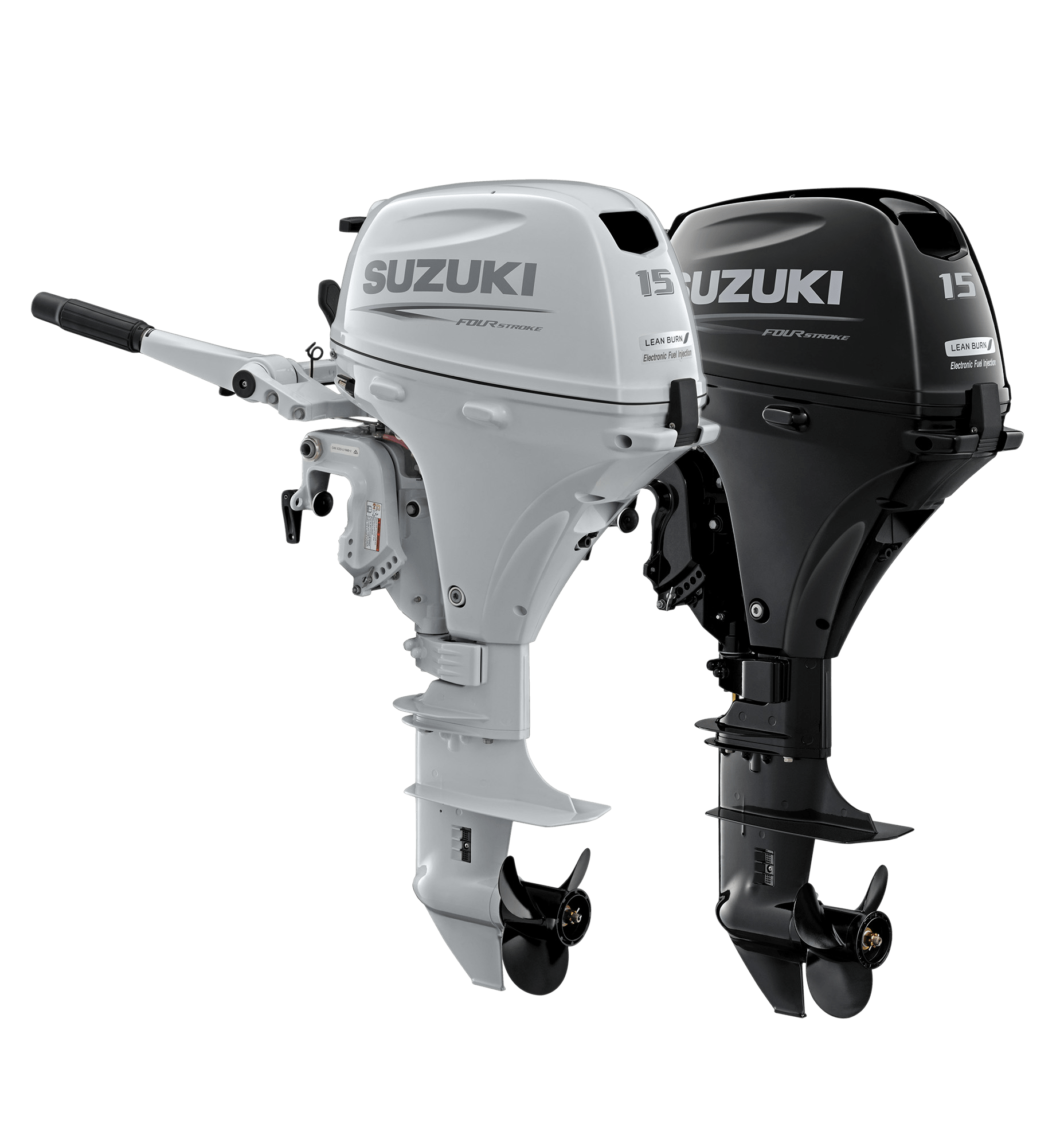 DF15A-side-by-side Suzuki 15hp 4 Stroke - Image 1